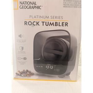 National Geographic Platinum Series Rock Tumbler - Very Quiet